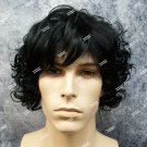 Black 80s Prom King Perm Wig 90s Wedding Singer Unisex Iola Boylan Betty Rubble Black 80s Prom King Perm Wig 90s Wedding Singer Unisex Iola Boylan Betty Rubble
