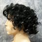 Black 80s Prom King Perm Wig 90s Wedding Singer Unisex Iola Boylan Betty Rubble