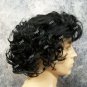 Black 80s Prom King Perm Wig 90s Wedding Singer Unisex Iola Boylan Betty Rubble