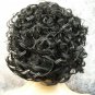 Black 80s Prom King Perm Wig 90s Wedding Singer Unisex Iola Boylan Betty Rubble