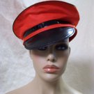 Sexy Red Black Military Pop Star Costume Hat Cole Gaga Toy Soldier Officer Guard Sexy Red Black Military Pop Star Costume Hat Cole Gaga Toy Soldier Officer Guard