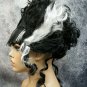 Monster Mistress Costume Wig Bride of Frankenstein Goth Victorian Vampire Madame