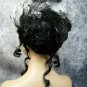 Monster Mistress Costume Wig Bride of Frankenstein Goth Victorian Vampire Madame