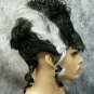 Monster Mistress Costume Wig Bride of Frankenstein Goth Victorian Vampire Madame