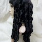 Black Baby Doll Wig Ringlet Curls Civil War Era Southern Belle Mary Todd Lincoln Christmas Caroler