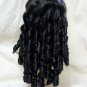 Black Baby Doll Wig Ringlet Curls Civil War Era Southern Belle Mary Todd Lincoln Christmas Caroler