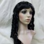 Black Baby Doll Wig Ringlet Curls Civil War Era Southern Belle Mary Todd Lincoln Christmas Caroler