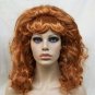 Natural Red Ginger Snaps Wig 60s 70s Housewife Groovy Teased Hair Peg Bundy Drag