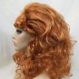 Natural Red Ginger Snaps Wig 60s 70s Housewife Groovy Teased Hair Peg Bundy Drag