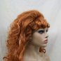 Natural Red Ginger Snaps Wig 60s 70s Housewife Groovy Teased Hair Peg Bundy Drag