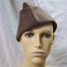 Brown Naval Officer Hat Steampunk Military Flap Soldier Medieval Peasant Unisex Brown Naval Officer Hat Steampunk Military Flap Soldier Medieval Peasant Unisex