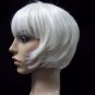 3 pc Deviant Doll Wig Blonde Blue Pink Ponytail Clips Suicide Squad Harley Quinn