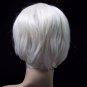 3 pc Deviant Doll Wig Blonde Blue Pink Ponytail Clips Suicide Squad Harley Quinn