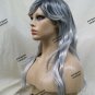 Ghostly Glamour Wig Dark Roots Wicked Witch Dark Sorceress Goth Vampire Phantom