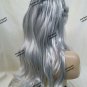 Ghostly Glamour Wig Dark Roots Wicked Witch Dark Sorceress Goth Vampire Phantom