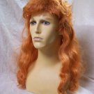 Ginger 80s Mullet Wig Mother Nutcracker Regent Hillbilly Redneck Carrot Top Dude