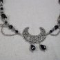 Gothic Moon Head Jewelry Circlet Crown Witch Headpiece Celestial Goddess Pagan
