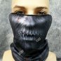 Creepy Zombie Stitched Face Mask Neck Gaiter Bloody Tears Ripped Flesh Freak Eye