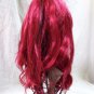 Sugar & Spice Wig Dark Red Black Ponytails Elektra Warrior Scarlet Witch 80s 90s