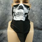 Biker Skeleton Skull Half Face Mask Outlaw Bandana Reaper Day of Dead Old West Biker Skeleton Skull Half Face Mask Outlaw Bandana Reaper Day of Dead Old West