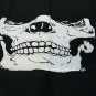 Biker Skeleton Skull Half Face Mask Outlaw Bandana Reaper Day of Dead Old West