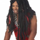 Unisex VooDoo Dreads Wig Reggae Mambo Witch Doctor Priestess Priest Pirate Mon