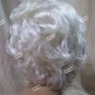 Black Blonde Cruel Diva Wig Evil Madame Cruella De Vil Dalmatian Villain Skunk