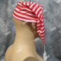 Red White Striped Nightcap Stocking Night Cap Pirate Deck Hand Xmas Elf Scrooge Smee