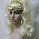 Blonde Ginger Snaps Wig Teased 60s 70s Drag Queen Hairspray Fembot Trashy Woman