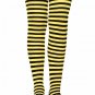 Child Yellow & Black Striped Tights Dance Bumblebee Honey Bee Jacket Odlaw Large