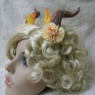 Woodland Fairy Horns Harvest Faun Minotaur Goat Fantasy Mythical Forest Goddess