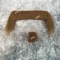 Brown Big John Costume Wig Mustache & Goatee Adult Star 70s Hollywood Uncle Rico
