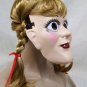 Licensed Annabelle Creation Costume Mask & Wig Haunted Creepy Doll The Conjuring