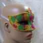 Pink Gold Diamond Glitter Eye Mask Masquerade Ball Venetian Harlequin Mardi Gras