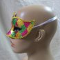 Pink Gold Diamond Glitter Eye Mask Masquerade Ball Venetian Harlequin Mardi Gras