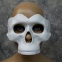 Creepy White Skull Eye Mask Haunted Skeleton Grim Reaper Grave Digger Undertaker