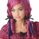 Magenta Purple Doll Curls Wig Girly Rag Doll Punk Country Girl Anime Manga Chick Magenta Purple Doll Curls Wig Girly Rag Doll Punk Country Girl Anime Manga Chick