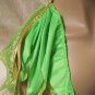 Green Pixie Cape Costume Capelet Fairy Collar Tinker Bell Renaissance Forest Elf
