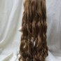 Light Brown Desire Wig w/ bangs GoGo Girl Renaissance Princess Goddess Pop Star