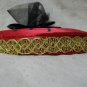 Fancy Heart BITE ME Fascinator Hat Hair Clip Headpiece Steampunk Goth Vampire