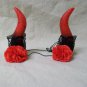 Rose Enchantress Horns Devil Demon Fantasy Mythical Horned Goddess Vampire Madam