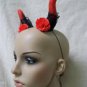 Rose Enchantress Horns Devil Demon Fantasy Mythical Horned Goddess Vampire Madam