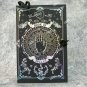Small Fake Book Spells Wristlet Halloween Costume Prop Haunted House Witch Spellbook Warlock