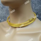Egyptian Wraparound Snake Costume Necklace Nile Queen Cleopatra Goddess Medusa