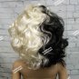 Devilish Diva Costume Wig Cruella De Vil Puppy Villain Child Teen Small Adult
