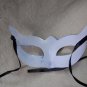 Blue Black Silver Renaissance Eye Mask Masquerade Venetian Harlequin Music Note