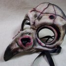 Creepy Pink Mix Bird Skull Mask Harpy Vulture Crow Carcass Apocalyptic Biohazard