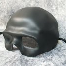Creepy Black Skull Mask Helmet Like Skeleton Grim Reaper Grave Digger Undertaker