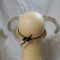 Aged Bone Twisted Ram Horns Pan Minotaur Goat Fantasy Mythical Big Horn Sheep
