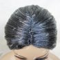 Gray Granny Bun Wig Mrs Santa Claus Grandma Old Lady Hillbilly Moses Clampett